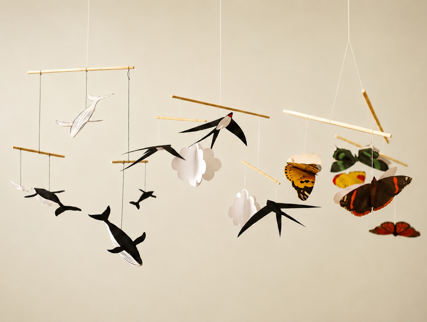 Montessori Animal Baby Mobile DIY Kit
