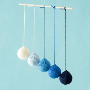 Crocheted Gobbi Baby Mobile DIY Kit