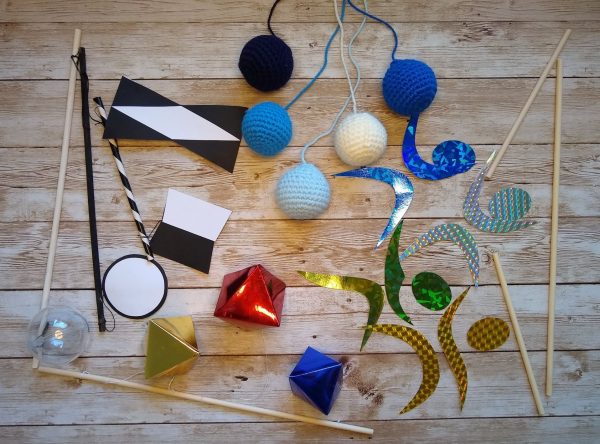 DIY Montessori Crocheted Mobile Set