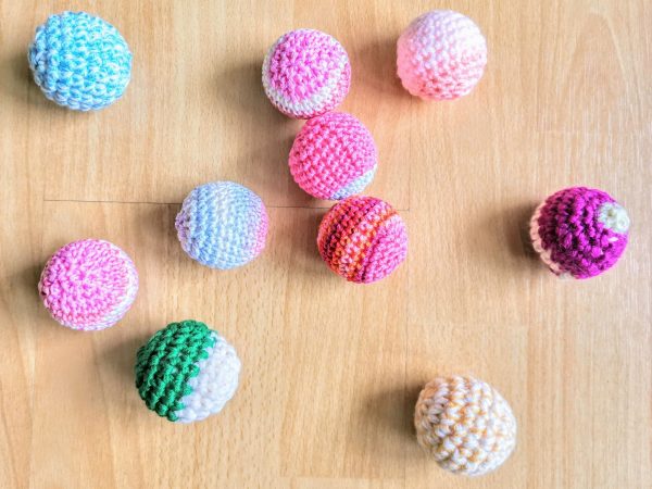 currently available crochet balls