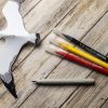 DIY Montessori Seagull mobile, colouring