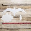 DIY Montessori Seagull mobile measurements of the elements