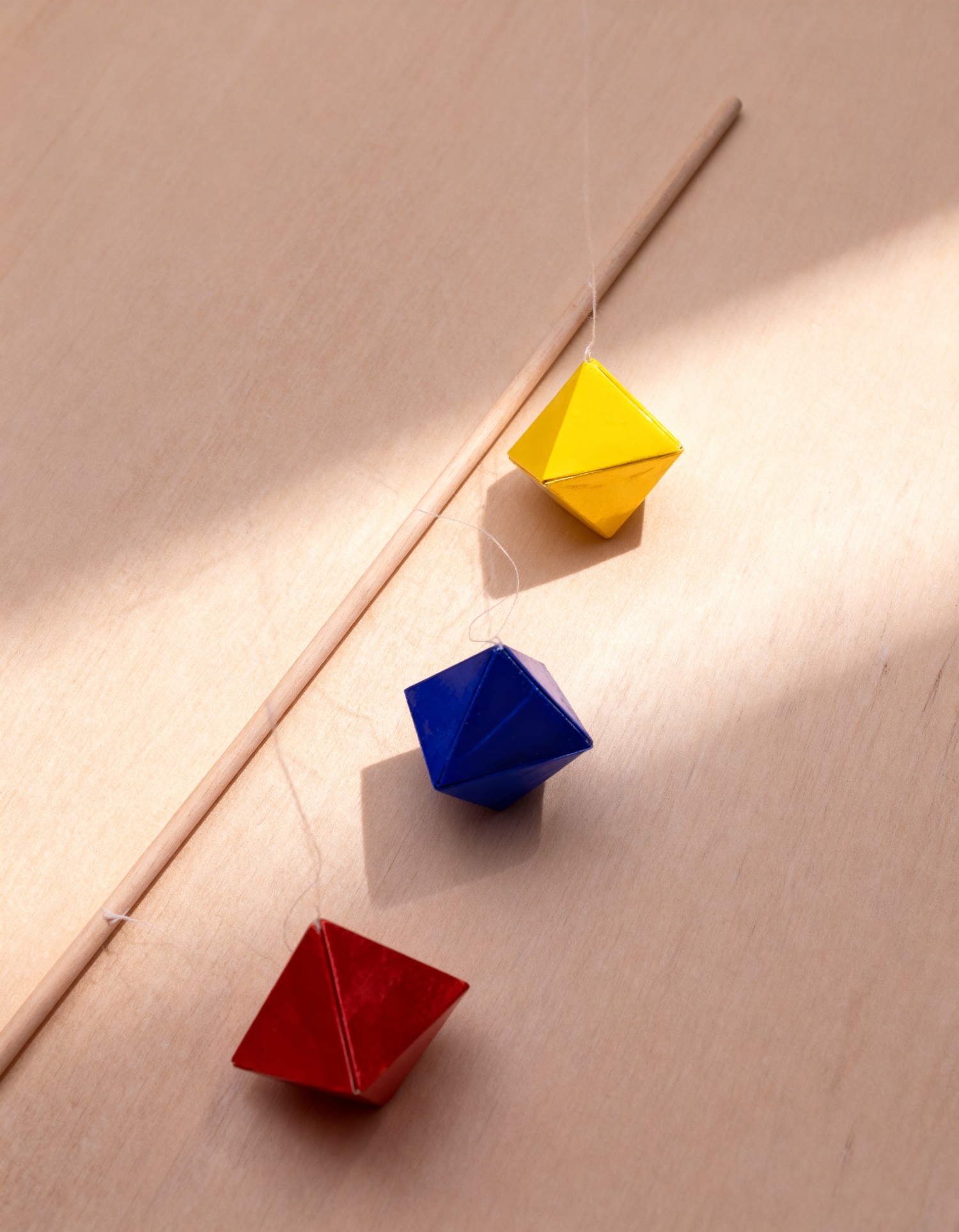 Printable Octahedron Mobile Pattern & Assembly Guide โ PDF & SVG - Image 4