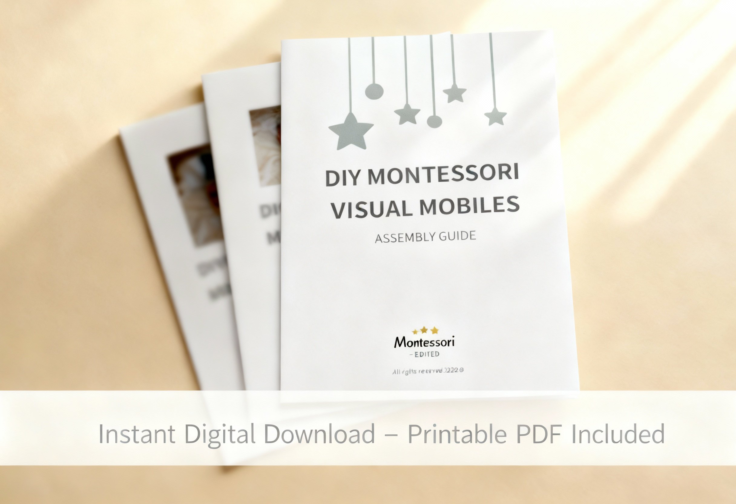 Printable Montessori Mobile Set Assembly Guide