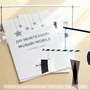 Printable Munari Mobile Pattern & Assembly Guide