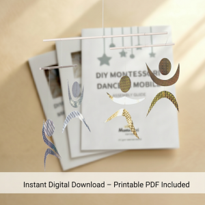 DIY Montessori PRintable Dancers mobile
